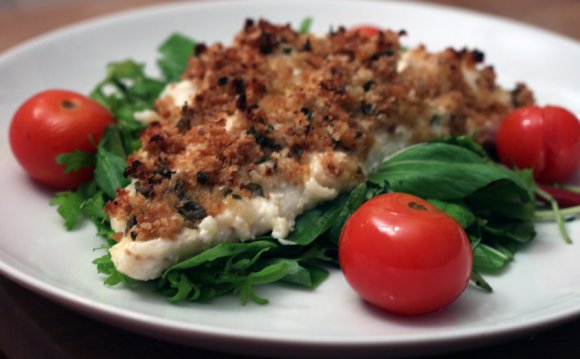 Baked Breaded Haddock