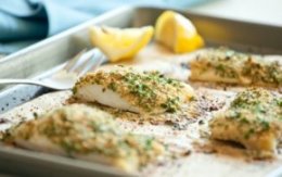 Baked Breaded Cod