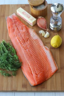 Baked Steelhead Trout Fillet-1