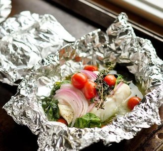 Foil Packet Cooking When Friends Are Invited