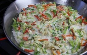 jamaican saltfish rundown (5)