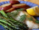 Roasted fish and Potatoes recipe