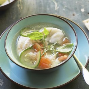 Traditional Fish Soup With Vegetables
