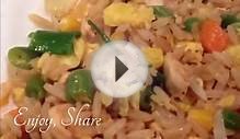 Chicken Fried Rice Recipe Indo Chinese cooking