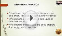Red Beans and Rice - Rice Recipes - Healthy Recipes