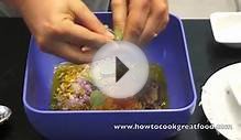 Whole Hammour Cod fish marination oven baked recipe How to